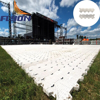 Guter Preis Schwere Rasenschutzmatte mit 5 Tonnen/m² Tragfähigkeit und Verriegelungsdesign für Outdoor-Events online