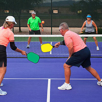 Guter Preis Tragbare, rutschfeste, langlebige Pickleball-Platzmatte und -Rolle für professionelles Spielen online