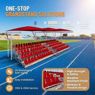Guter Preis Anpassungsfähige Größe Schnelle Installation Modulares Design Portable Aluminium Stadion Sitzplatz Metall Tribüne online