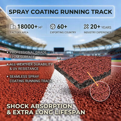 Guter Preis Custom-Farbe atmungsaktive PU-Laufbahn - Allwetter-Synthetische Athletik-Streckenoberfläche für Outdoor-Stadien online