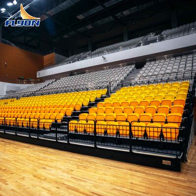 Guter Preis Dauerhafte, wasserdichte, anpassbare Farbe, einziehbare Bleacher-Sitze für Indoor-Fitness-Zentren online