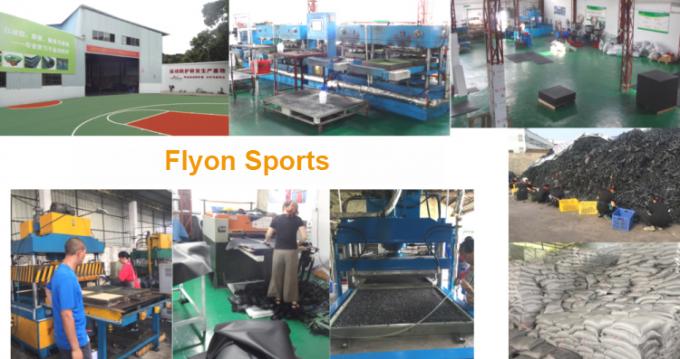 Spielplatz-Gummibelagmatte mit einfacher Installation und langlebigem Dogbone-Pflaster 6