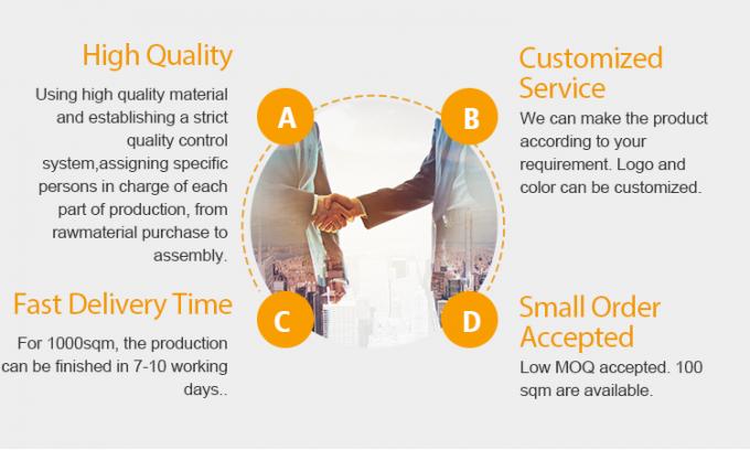 Spielplatz-Gummibelagmatte mit einfacher Installation und langlebigem Dogbone-Pflaster 7